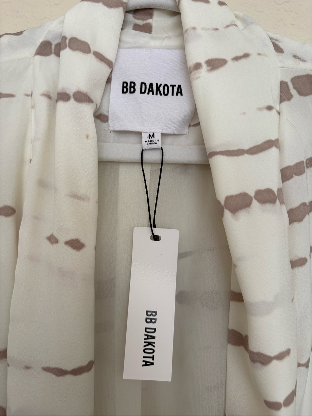 BB Dakota NWT Deedra Duster Jacket in Shibori Print Size M - Picture 6 of 8